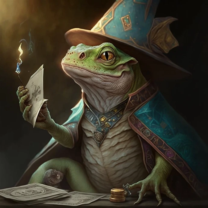 Logo Lizard Wizard, club de cartes Magic the Gathering à Huy