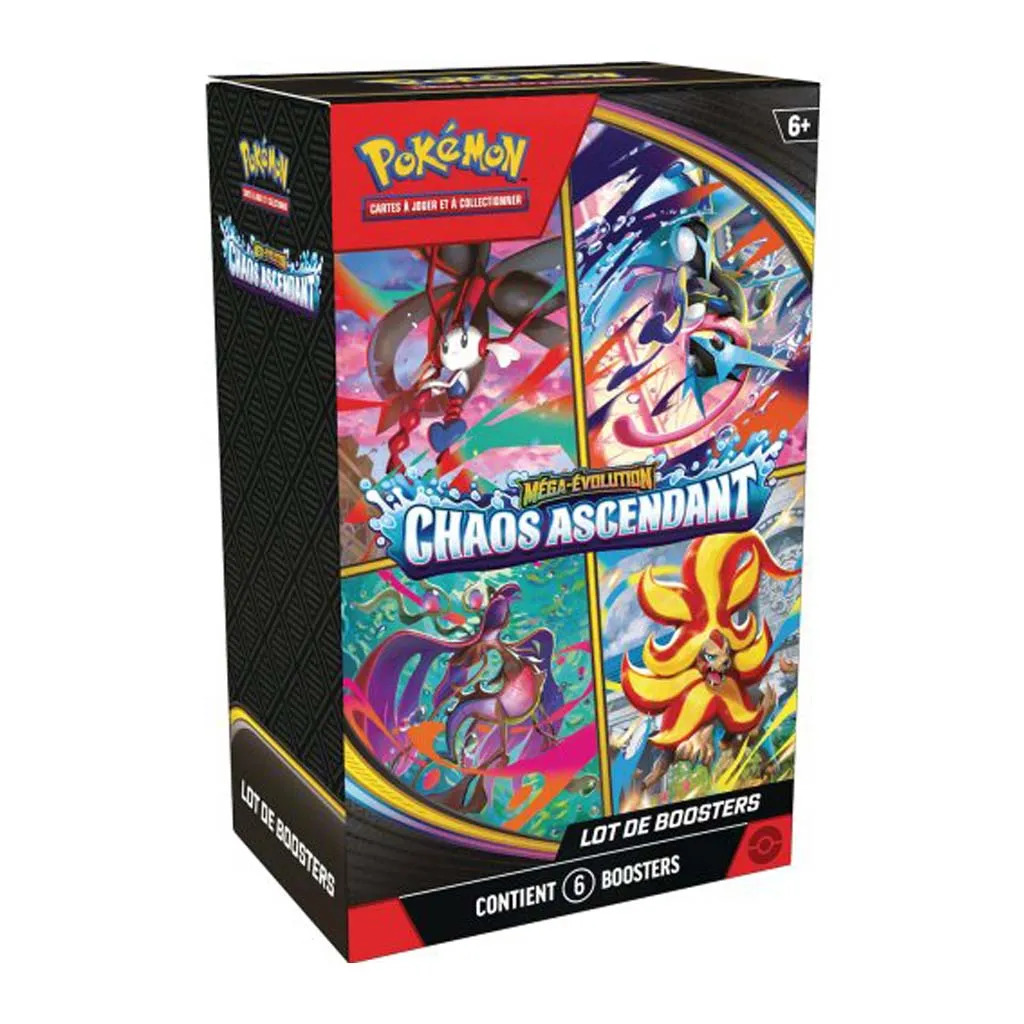 Pokemon - ME 04 - Chaos Ascendant - Bundle 6 boosters