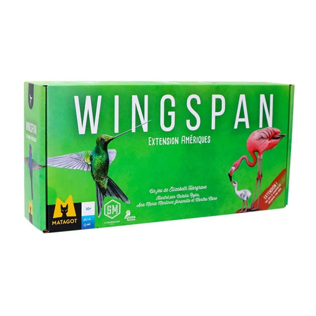 Extension Amériques - Wingspan