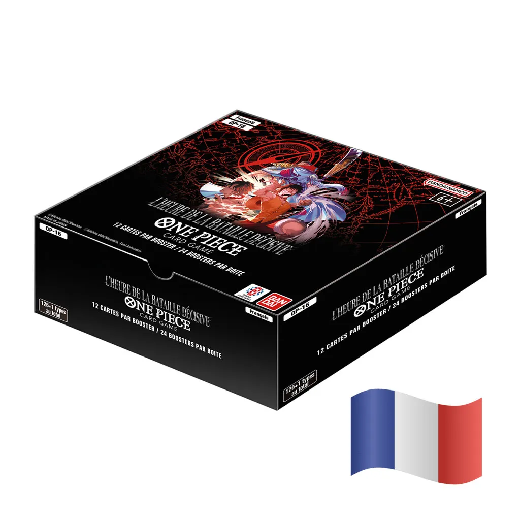 FR - One Piece Card Game - OP 16 - L'Heure de la Bataille Decisive - Display 24 Boosters