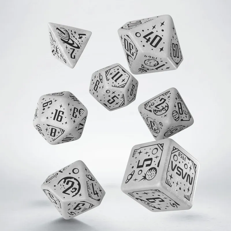 Space dice set :  Appollo - Q Workshop