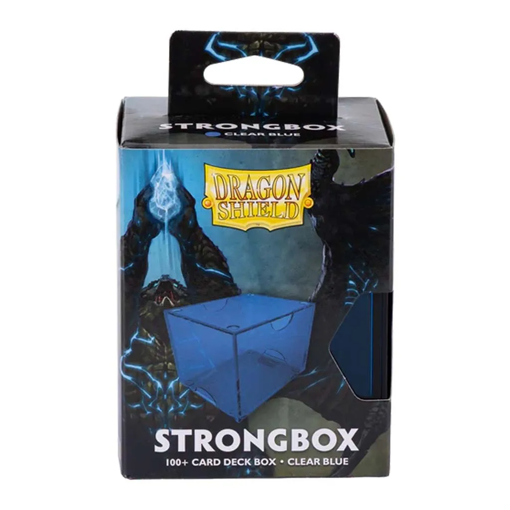 Dragon Shield Strongbox Box - Clear Blue