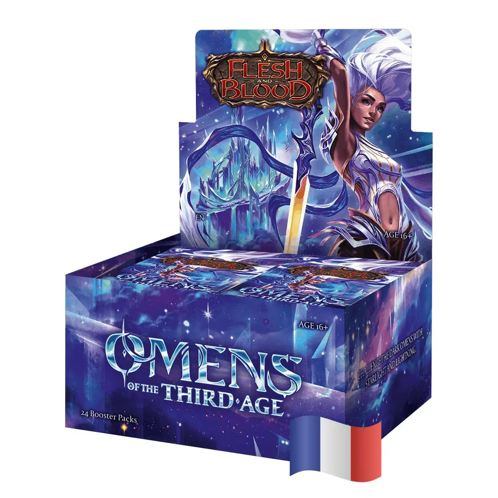 Flesh & Blood TCG - Omens of the Third Age Booster Display (24 Packs) - FR