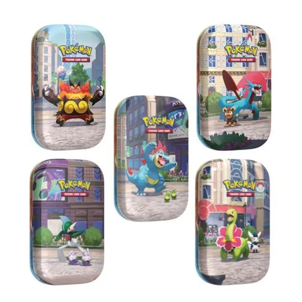 Pokemon JCC - Lumiose City - Mini tin - 2 Boosters - Modèle aléatoire 5 visuels - Q2 2026