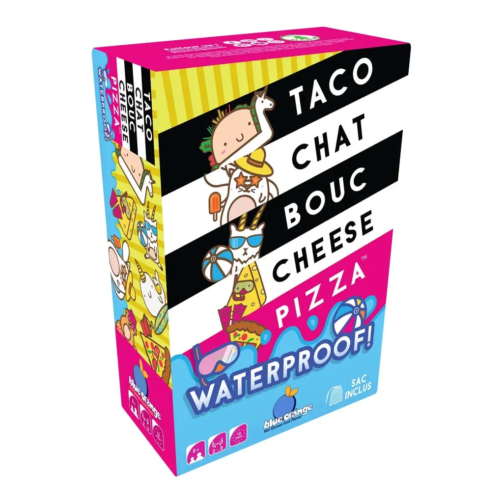 Taco Chat Bouc Cheese Pizza Waterproof !