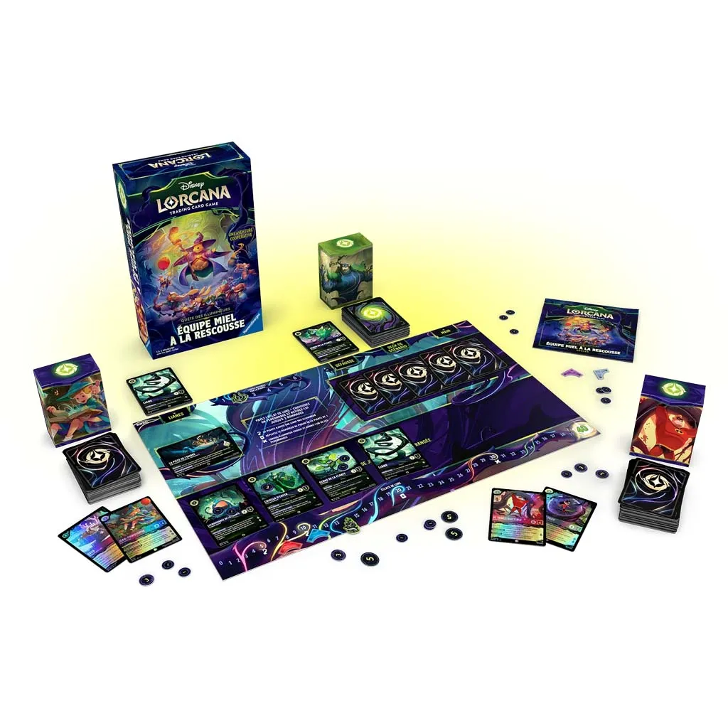 Disney TCG Lorcana Trading Cards Illumineer's - Equipe miel à la rescousse- Chapitre 13