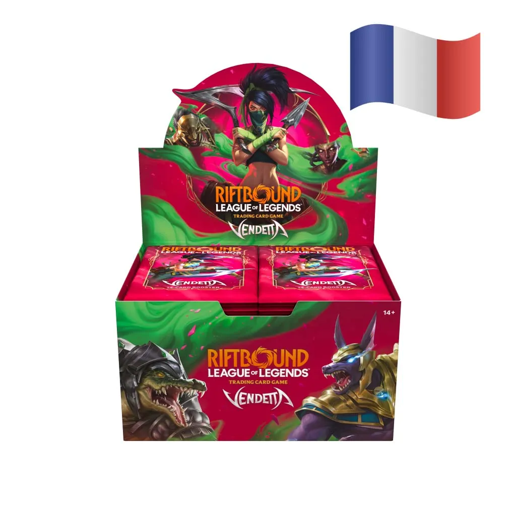 Riftbound: League of Legends TCG - Vendetta Booster Display (24 packs) - FR