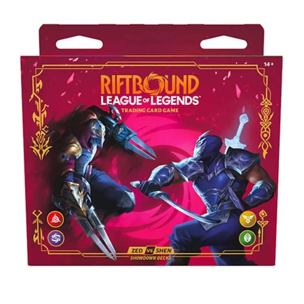 Riftbound: League of Legends TCG - Vendetta -Showdown Decks - Zed vs Shen - EN