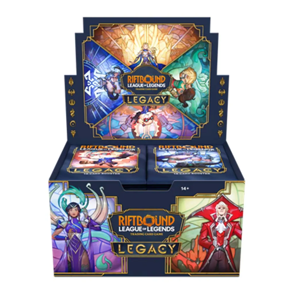 Riftbound - League of Legends TCG - Legacy Booster Display (24 Boosters) – EN