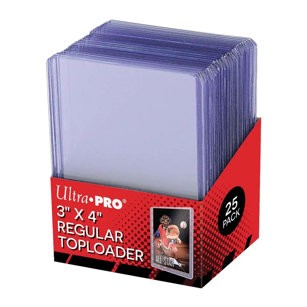 UP - Toploader - 3" x 4" Clear Regular (25 pieces)