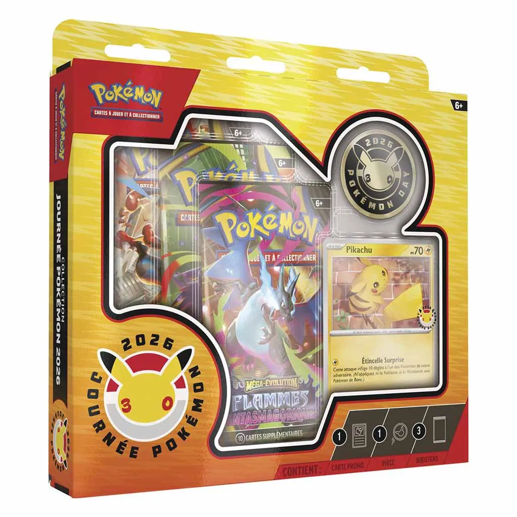 Pokemon - Coffret Pokemon Day 2026 (3 bst + carte promo)