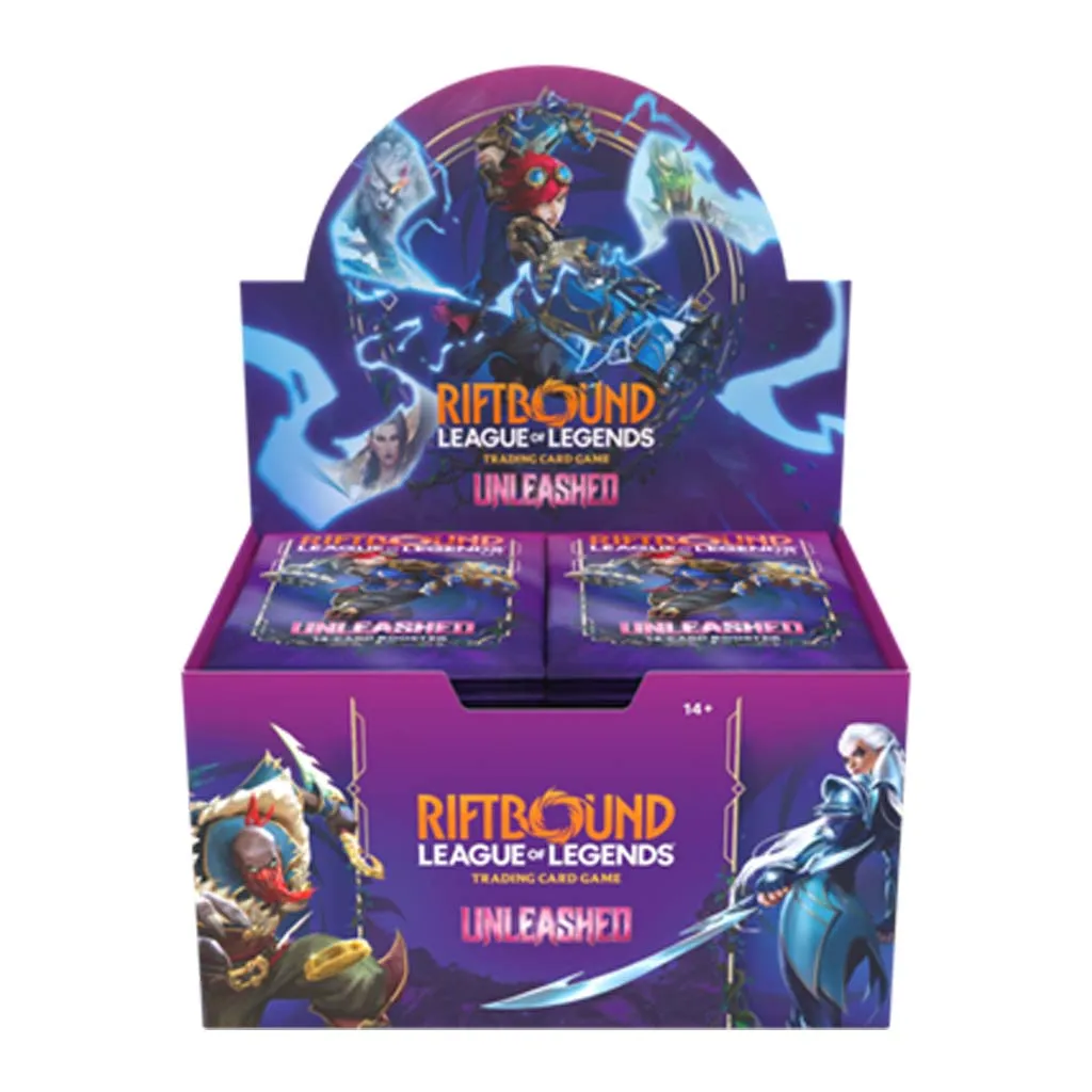 Riftbound - League of Legends TCG - Unleashed Booster Display (24 Boosters) – EN