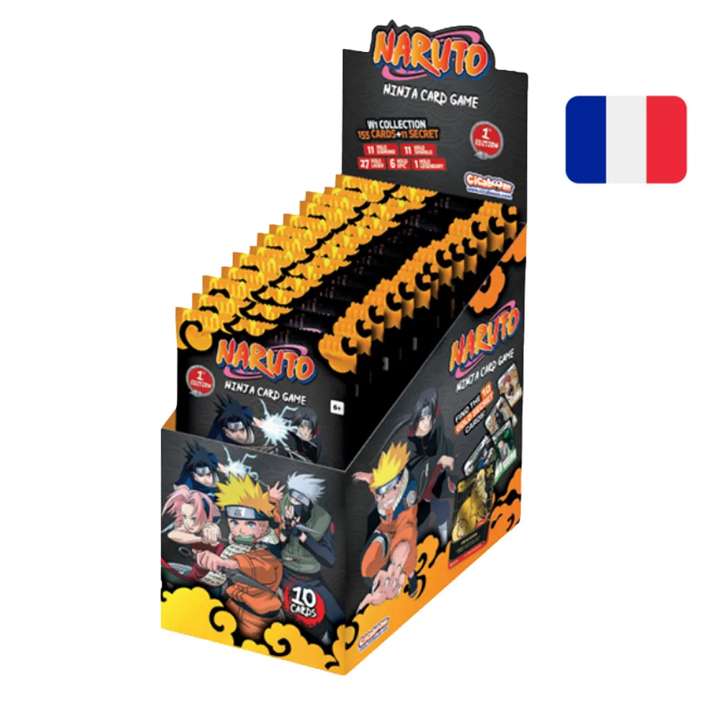 Naruto TCG: First set Booster packs CDU 24 (French)